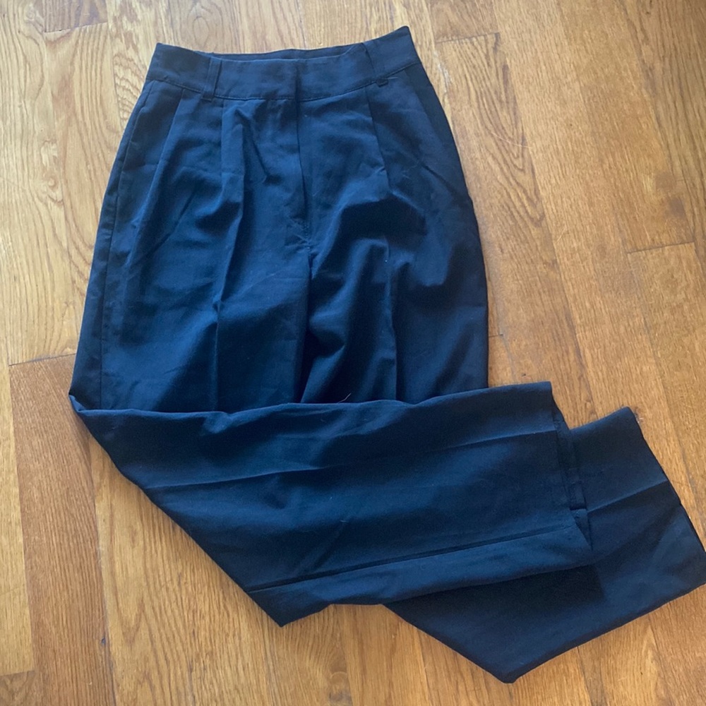 Black business slacks